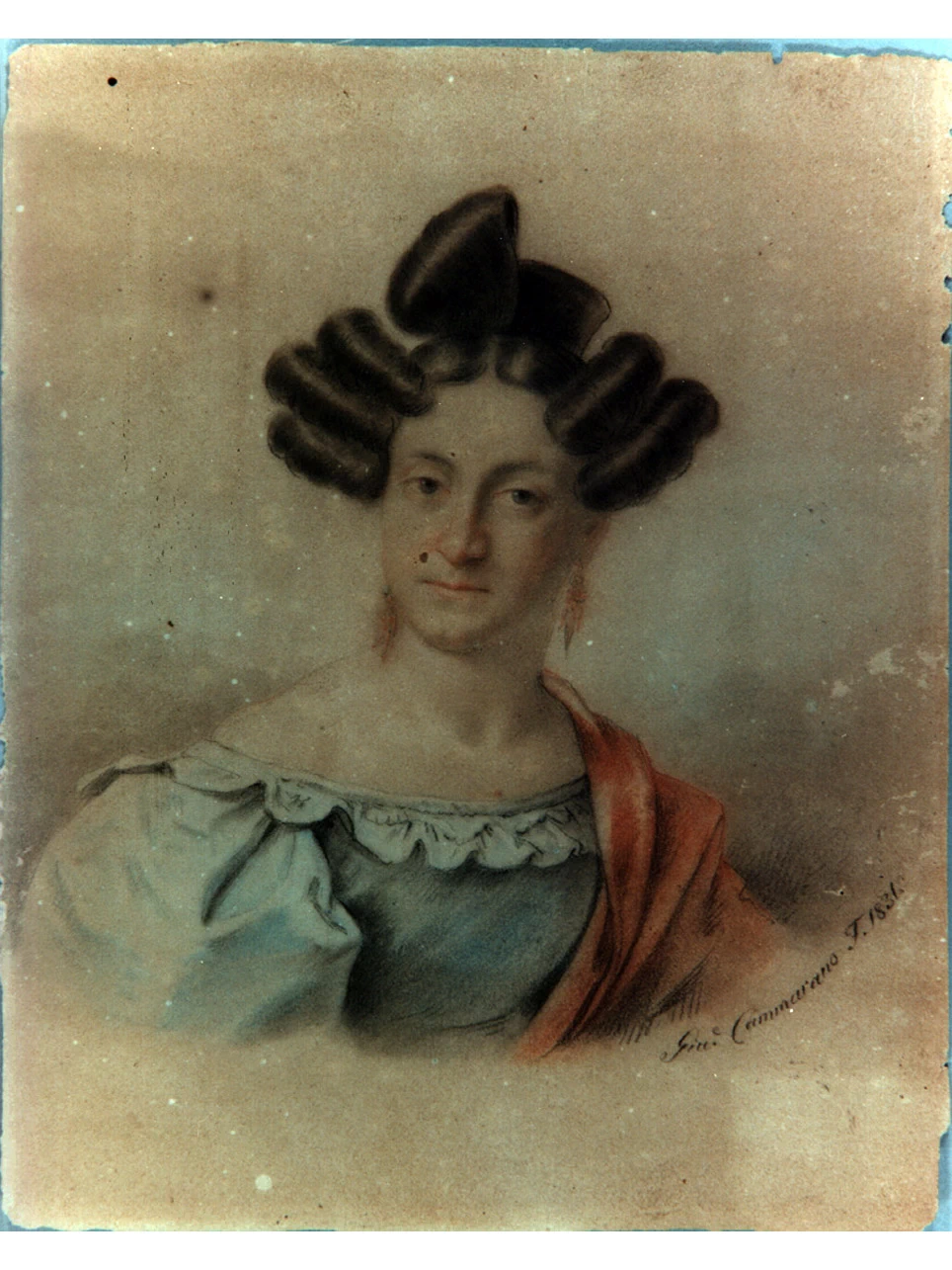 Ritratto di donna - Certosa di san Martino, Napoli